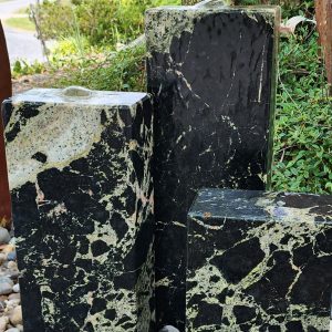 THREE PIECE FLOWER STONE