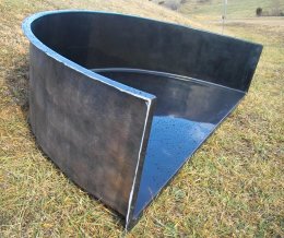 FIBERGLASS POND MODEL G10 — HALF