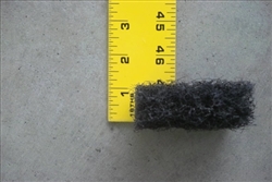 BULK MEDIA FILTER — 1 1/4" COARSE, BLACK
