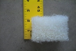 BULK FILTER MEDIA — 2" COARSE, OFF WHITE