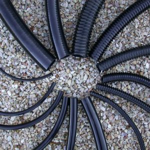TUBING — BLACK VINYL