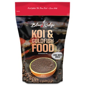 BLUE RIDGE COOL WATER WHEAT KOI AND GOLDFISH FISH FOOD