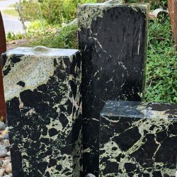 THREE PIECE FLOWER STONE