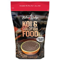 BLUE RIDGE COOL WATER WHEAT KOI AND GOLDFISH FISH FOOD