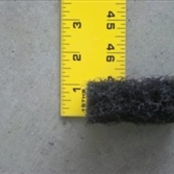 BULK MEDIA FILTER — 1 1/4" COARSE, BLACK