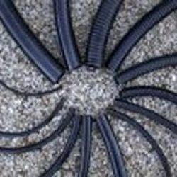 TUBING BLACK SPIRAL